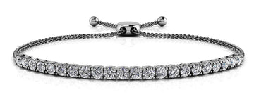 Timeless Dreams Adjustable Bracelet Diamond with 1.03 ct.(finished) 2.2mm - Luxury Time NYC