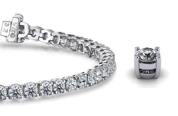 Timeless Dreams Diamond Tennis Bracelet with 2.83 ct.(finished) 2.2mm - Luxury Time NYC