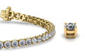 Timeless Dreams Lab - Grown Diamond Tennis Bracelet with 9.00 ct.(finished) 3.7mm - Luxury Time NYC