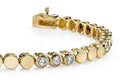 Triple Diamond Bracelet with 1.80 ct.(finished) 3.0mm - Luxury Time NYC