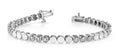 Triple Diamond Bracelet with 3.75 ct.(finished) 4.0mm - Luxury Time NYC