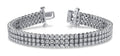 Triple Strand Diamond Bracelet with 5.30 ct.(finished) 1.8mm - Luxury Time NYC