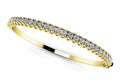 Unique Prong Diamond Bangle Lab - Grown Diamond Bracelet with 1.74 ct.(finished) 2.5mm - Luxury Time NYC