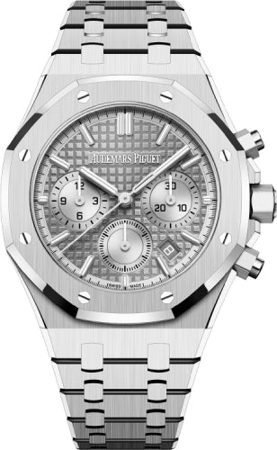 Audemars Piguet Royal Oak 38mm Chronograph Stainless Steel Grey Dial - 26715ST.OO.1356ST.02