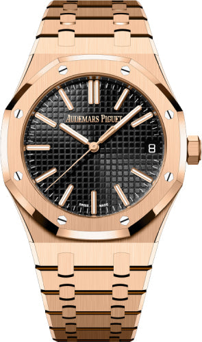 Audemars Piguet Royal Oak 41mm Rose Gold Black Dial | 15510OR.OO.1320OR.04