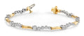 Wavy Journey Diamond Bracelet with 2.06 ct.(finished) - Luxury Time NYC