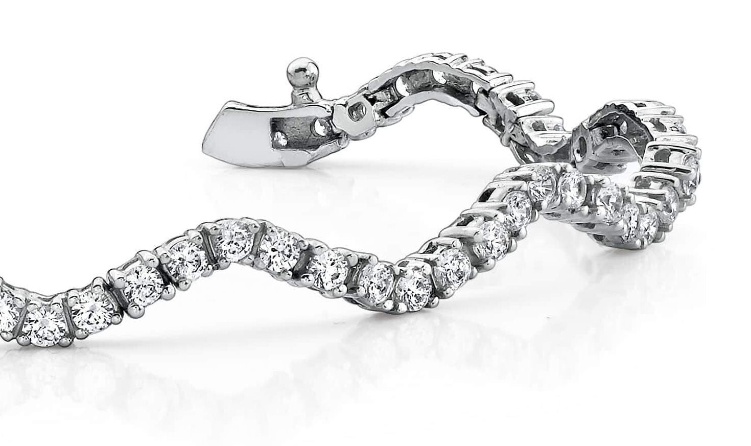 Winding Road Lab - Grown Diamond Bracelet with 2.64 ct.(finished) 2mm - Luxury Time NYC