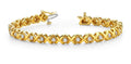 Xoxo Diamond Bracelet with 2.00 ct.(finished) 2.8mm - Luxury Time NYC