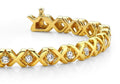 Xoxo Diamond Bracelet with 2.00 ct.(finished) 2.8mm - Luxury Time NYC