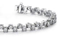 Zig Zag Diamond Bracelet with 6.09 ct.(finished) 3mm - Luxury Time NYC